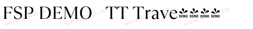 FSP DEMO   TT Trave字体转换